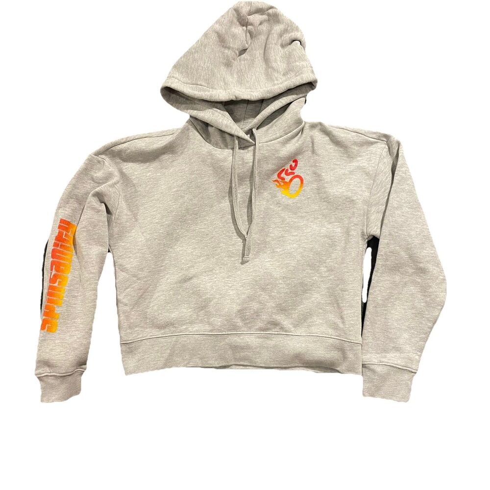 DT6101 District SPINSANITY  Women's VIT Cropped Fleece Hoodie small